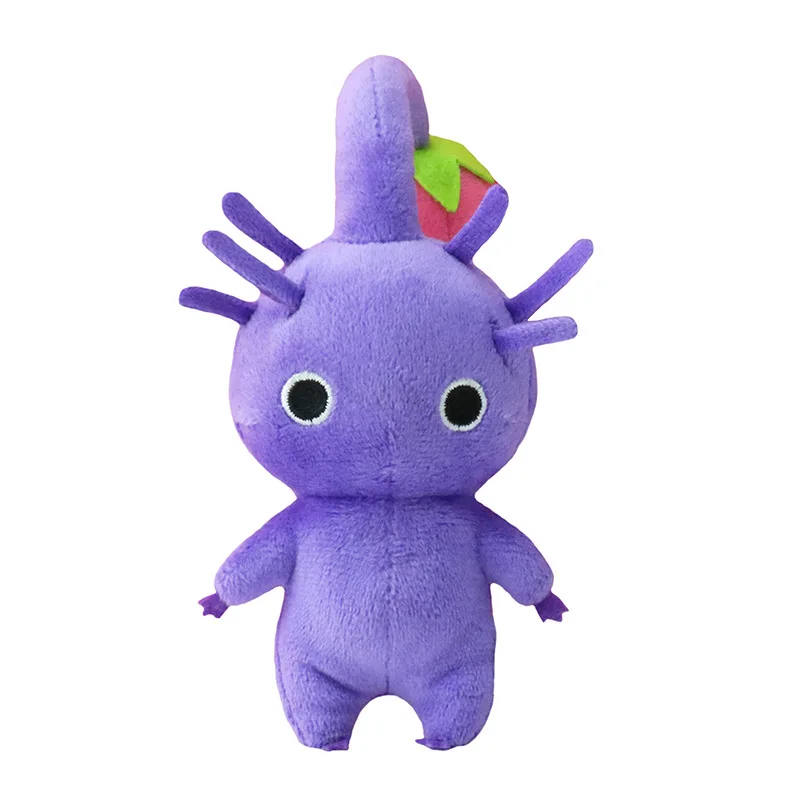 12 cm großes Pikmin-Plüschtier, Stoffpuppe, Spielzubehör, Rucksackanhänger, Schlüsselanhänger, weiche Sammlerdekoration für Spieleliebhaber – Detail 6