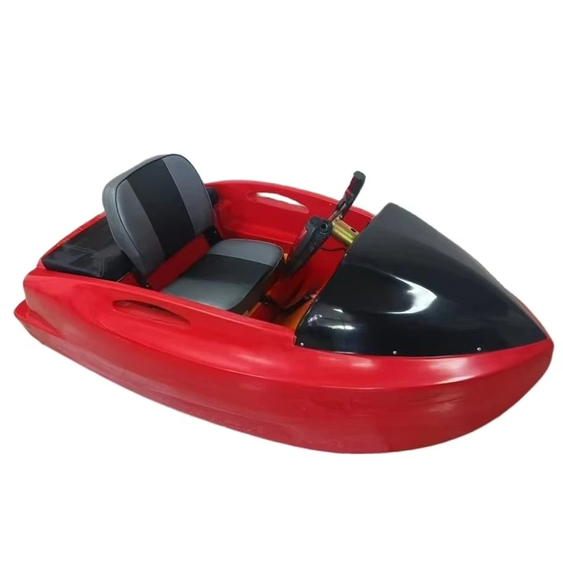 Hot Selling Customized Mini Jet Ski Boat Fast Speed Outdoor Water Sports Fiberglass Material for Lake Ocean Karting xiangx