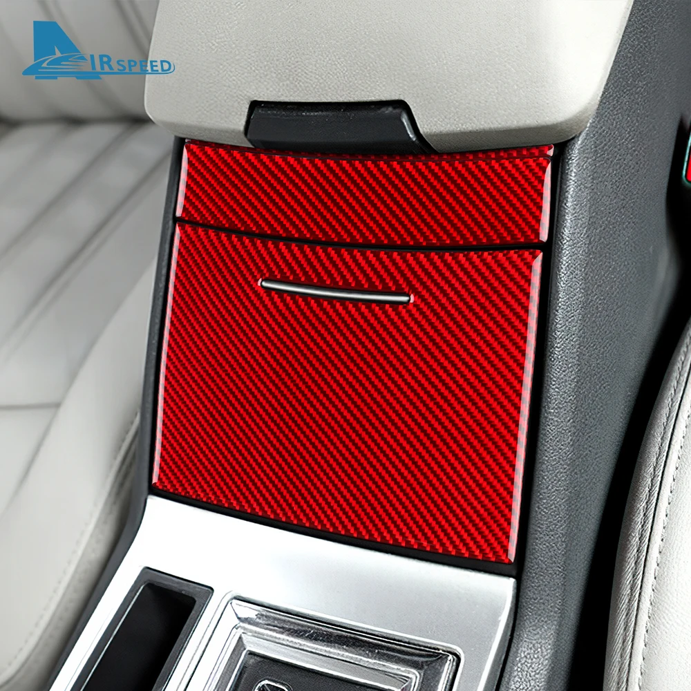 Real Soft Carbon Fiber Sticker For Chrysler 300 300C For Dodge Charger Magnum 2005 2006 2007 Car Water Cup Interior Accessories