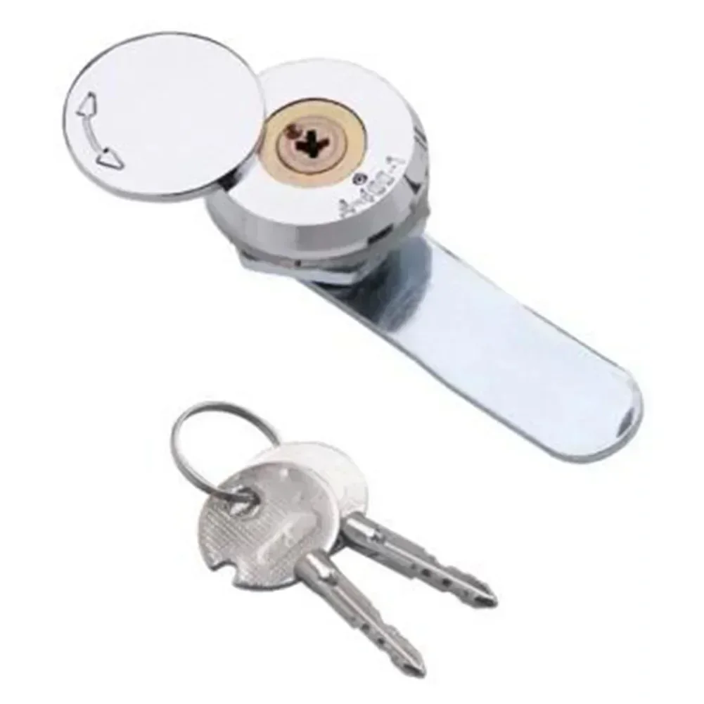 Durável cam lock cadeado liga de alumínio armário caixa de correio gaveta armário para cilindro de fechadura da porta de segurança com capa