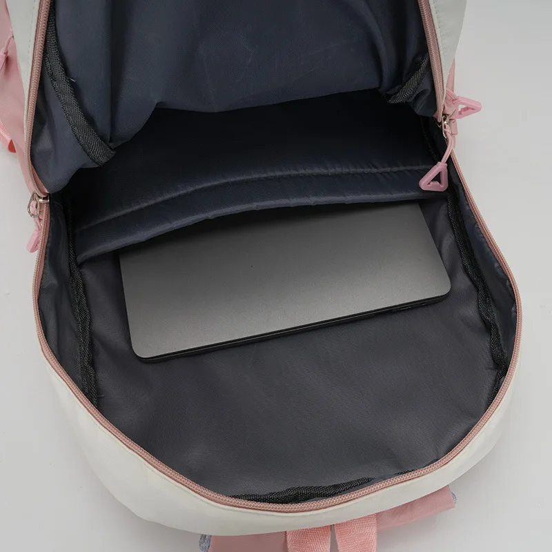 กระเป๋าเป้สะพายหลังอนิเมะดาบพิฆาตอสูร เนซึโกะ ชุด 2 ชิ้น กระเป๋าใส่ดินสอ น่ารัก ความจุเยอะ เหมาะสำหรับเดินทาง น้ำหนักเบา ของขวัญสำหรับนักเรียน