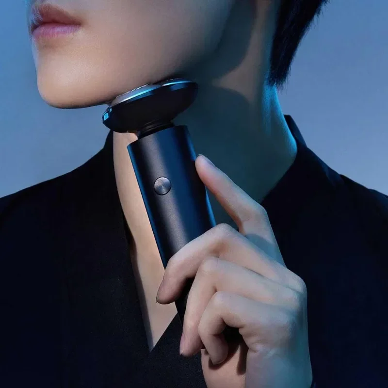 XIAOMI Mijia S301 Electric Shaver for Men, Portable Fast Shaving Razor LED Display Two Gears Type-C Rechargable Beard Trimmer
