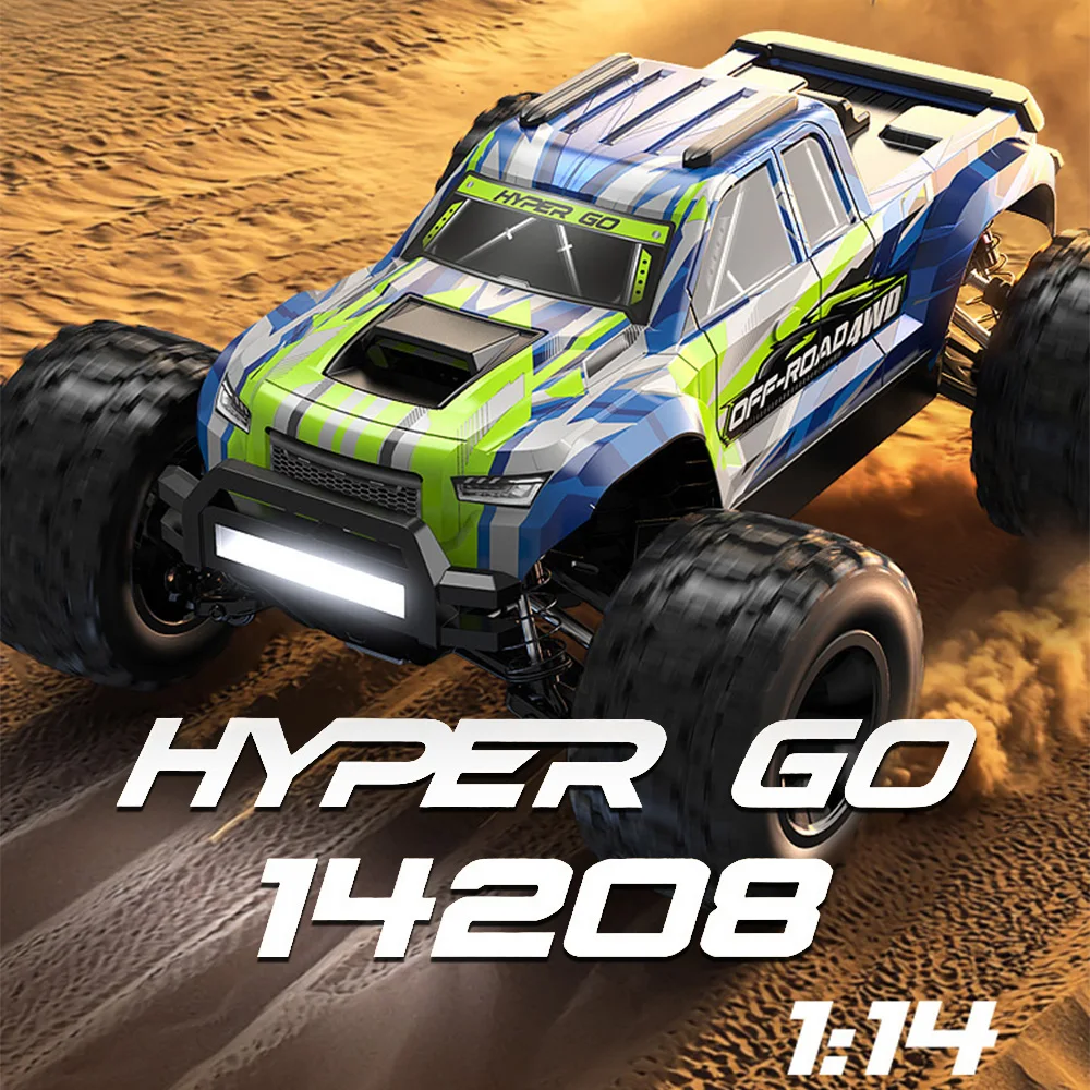 Hyper Go MJX 14208 1/14 4WD Brushless 70KM/H High-Speed Climbing