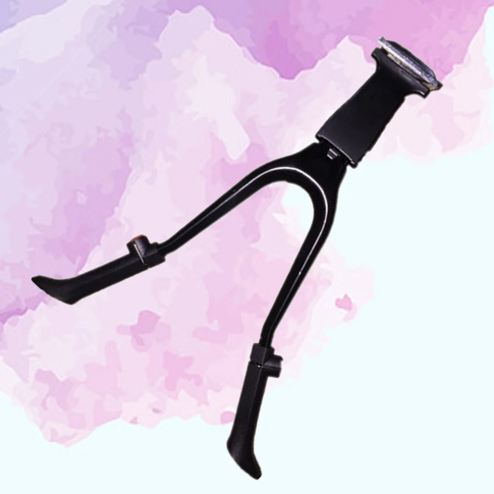 

Регулируемая подставка для велосипеда, центральное крепление, подставка с двойной ножкой, складная для 26-дюймового над горным быстрого кнопочного замка