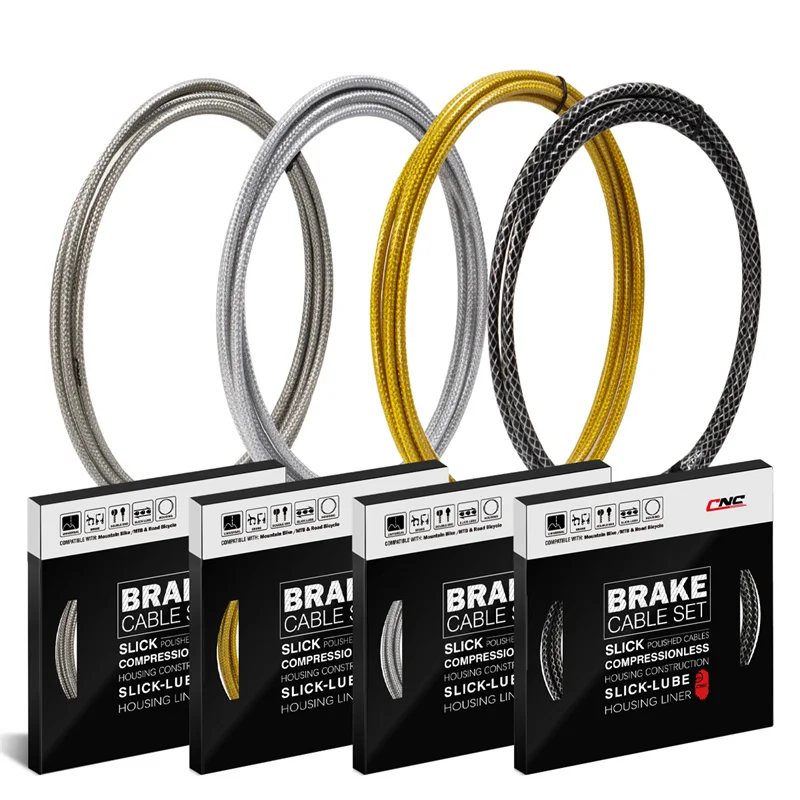 CNC-Fahrradzubehörteile: Bremszug-Kit für MTB und Rennräder – Bremszuggehäuse und Innenkabel für MTB- und Rennradzubehör – Detail 1