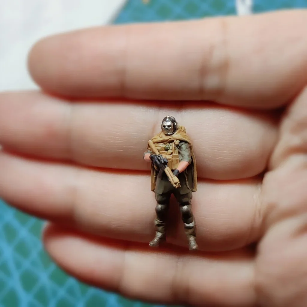 

AoWu Cx 1:64 Scale Figures "Ghost" Simon Model Dioramas Diecast Miniature Collection