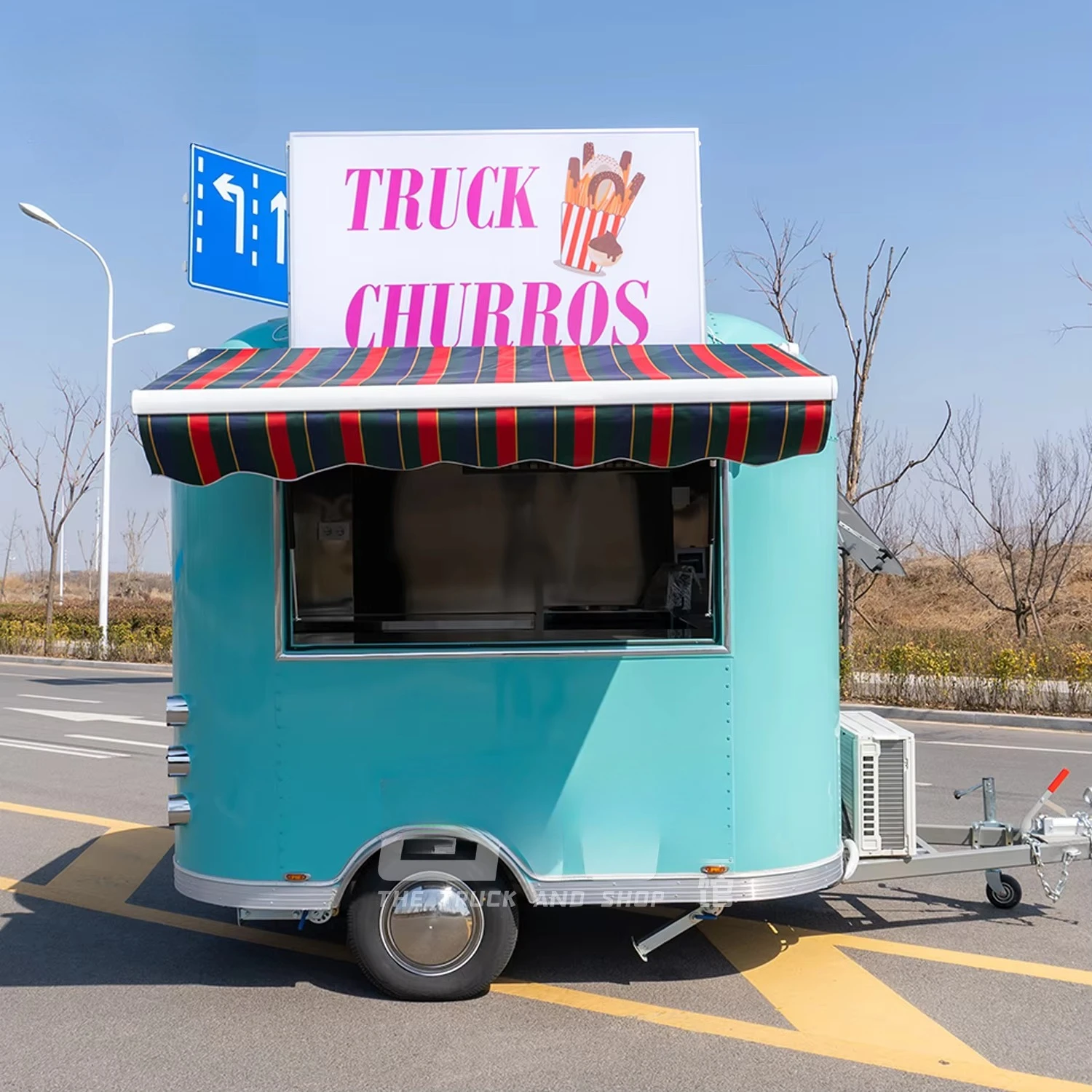 Fully Equipped  Food Van Trail - огляд і ціна Mobile Coffee Van Equipment