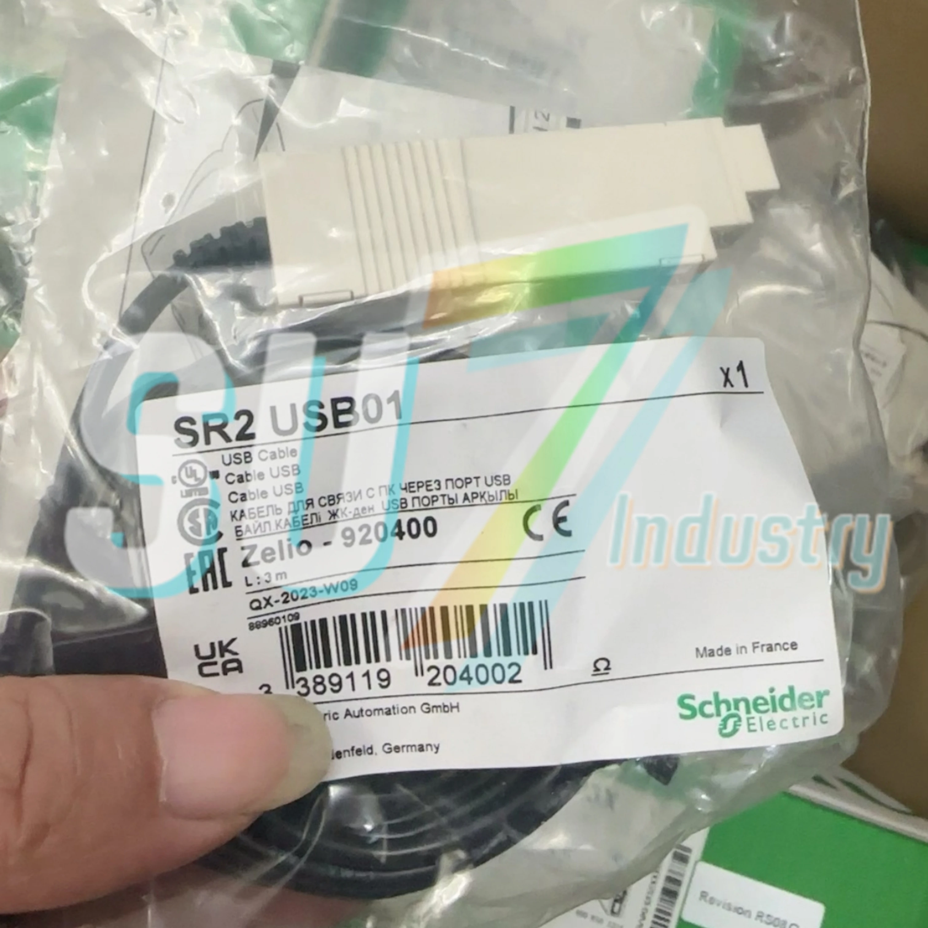 كابل قابل للبرمجة جديد وأصلي SR1CBL01 SR2USB01