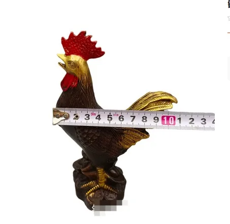 Copper Rooster Ornament Wholesale Copper Rooster Money Yuanbao Chicken Crafts Copper Rooster Home Zodiac Ornament