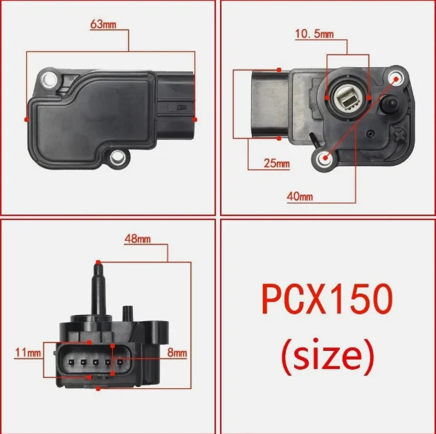 High quality Motorcycle Throttle Position Sensor set(TPS) Fit For Honda PCX125/PCX150/FORZA125 2015-2018 2015 2016 2017 2018