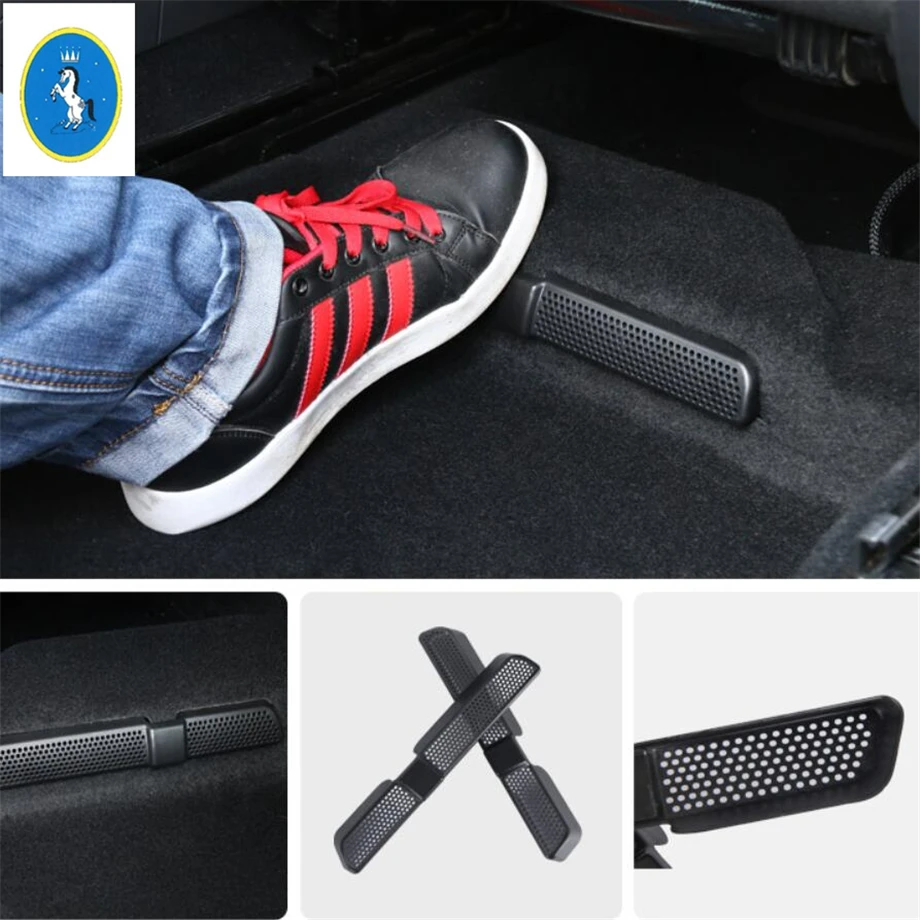 Seat Below Heat Floor Air Conditioner Duct Vent Outlet Grille Protector Cover Trim For Volkswagen VW Tiguan / Taos 2016 - 2022