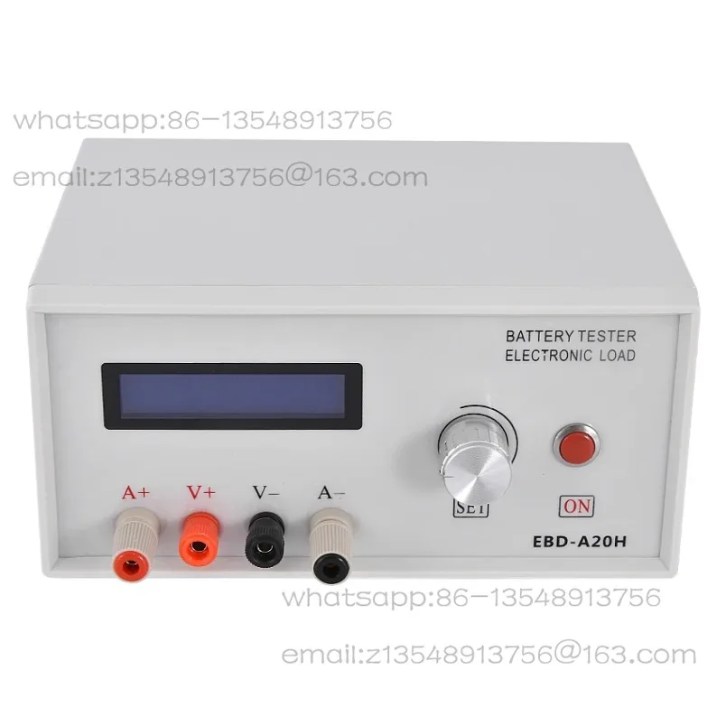 EBD-A20H Electronic Load Battery Capacity Tester Power Supply Test Model Power Battery Discharge Testing Meter Instrument 200W