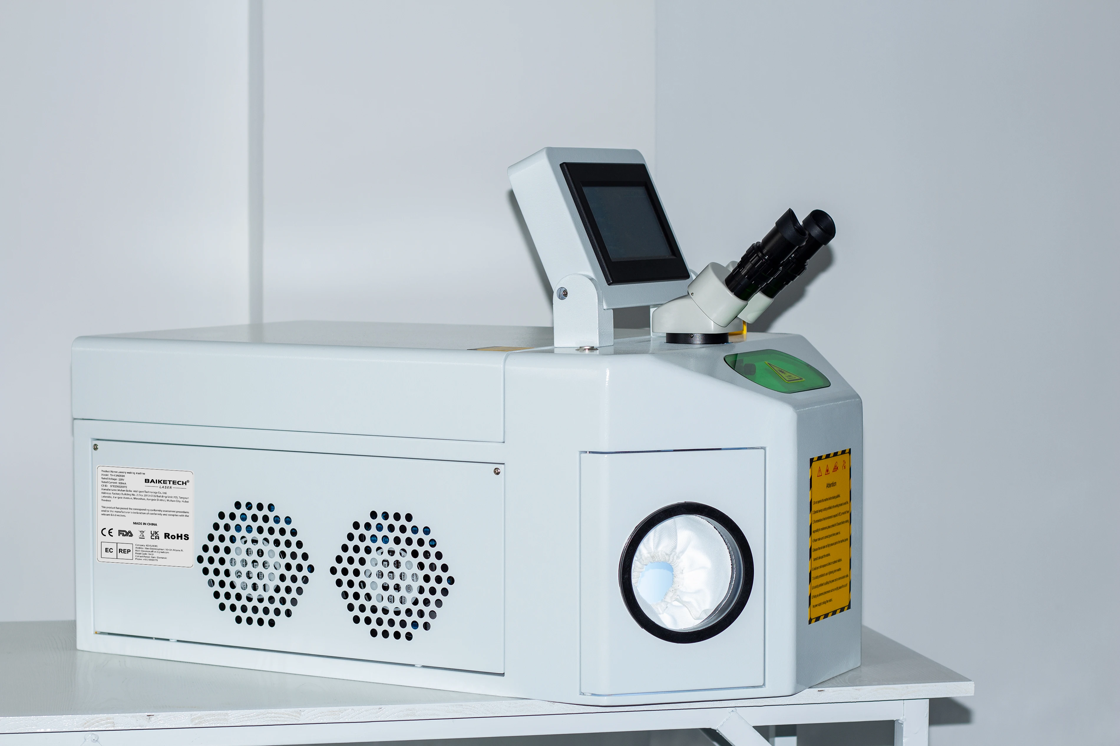 Professional 200W Laser Welding Machine for Rings Necklace Pendants Bracelets Gold Silver Jewelry YAG Laser Welding Machine