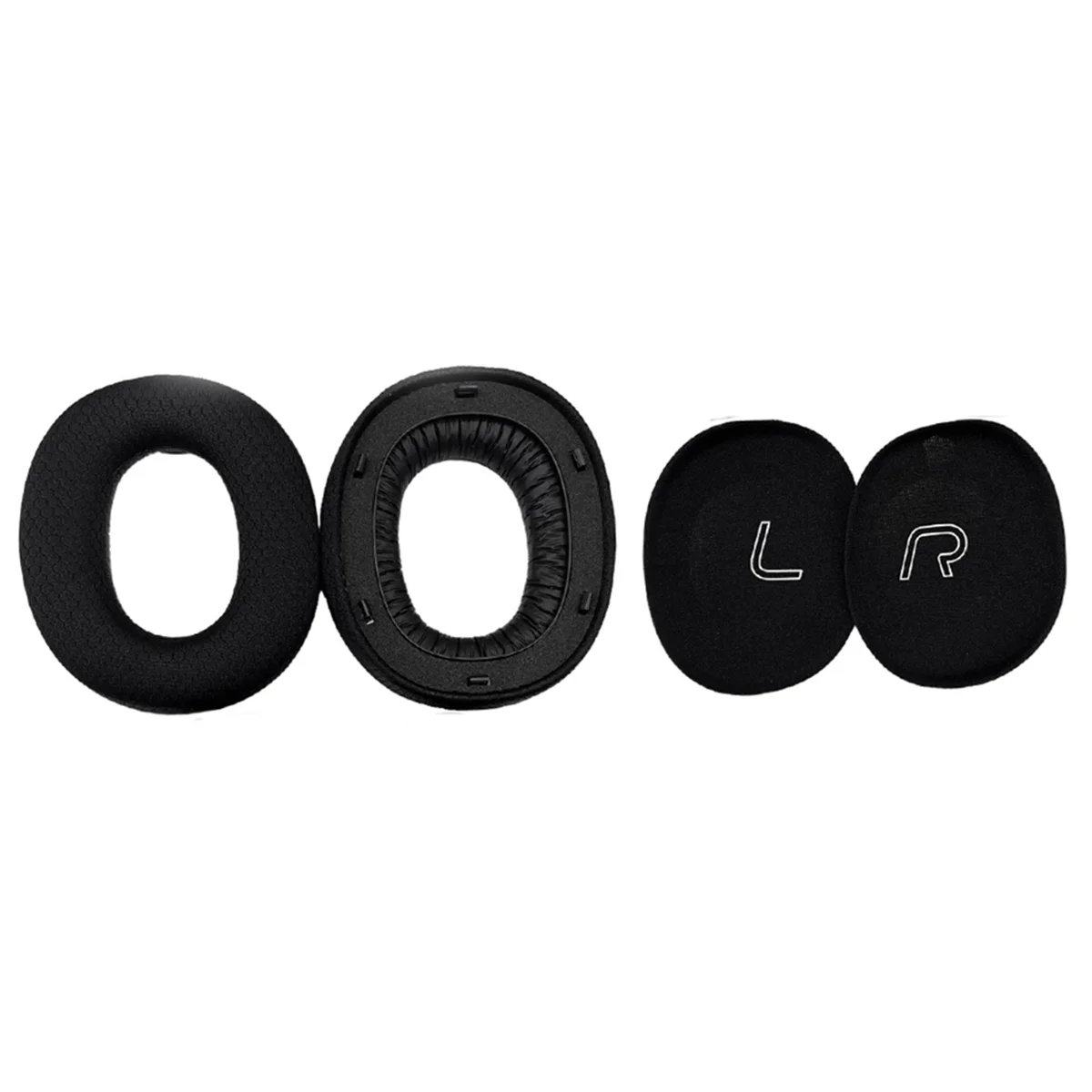ABJZ สําหรับ W860NB PRO หูฟังแผ่นรองหูฟังเปลี่ยนแผ่นรองหูฟังแผ่นรองหูฟังเพื่อเพิ่มความสบายและการแยกเสียงรบกวน