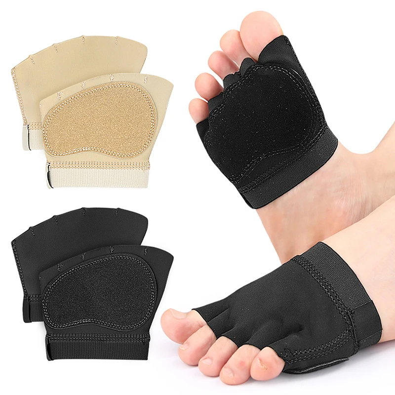 Metatarsal Pads Toe Separator Pain Relief Forefoot Socks Leather Insole Bunion Orthotics Hallux Valgus Corrector Foot Care Tool