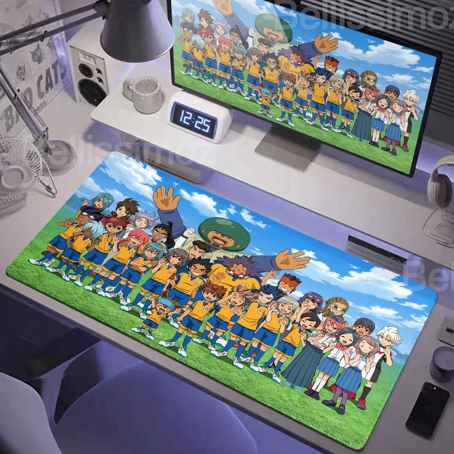 Grande stampa HD Anime Inazuma Eleven Big PC Gamer Mouse Pad table pad tappetino da scrivania per Computer bordo di bloccaggio accessori per