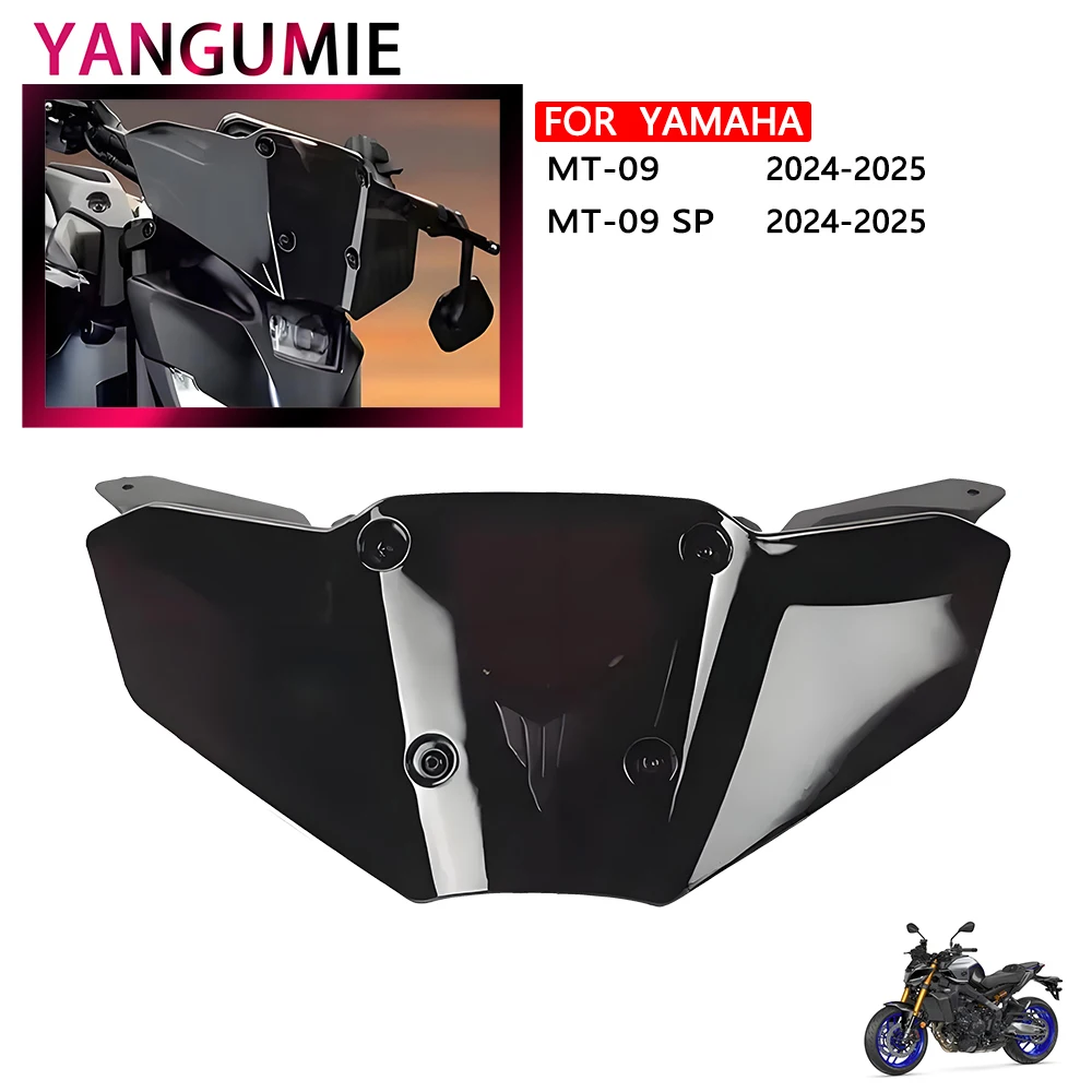 

NEW For Yamaha MT-09 SP 2024-2025 windshield deflector. motorcycle Accessories modified parts are suitable Wind Deflector