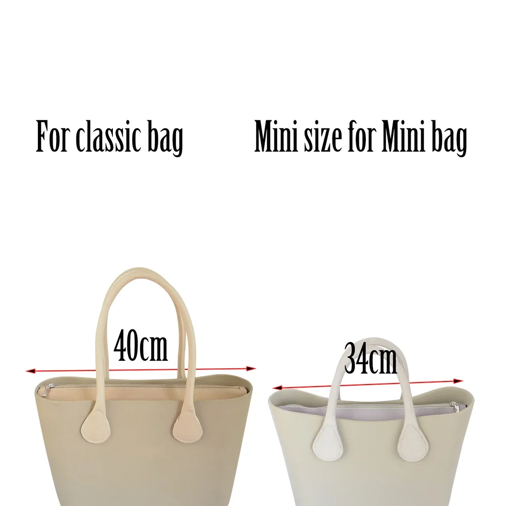 Neue Klassische Mini Leinwand Stoff Organizer Falsche Innenfutter Einsatz für Obag Standard Mini O Tasche frauen Handtasche Zubehör