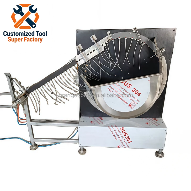 Fast   Automatic Pneumatic Aerosol Valve Insertion Machine for 35/40/45 mm Aluminum Can Plastic Bottle Valve Filling