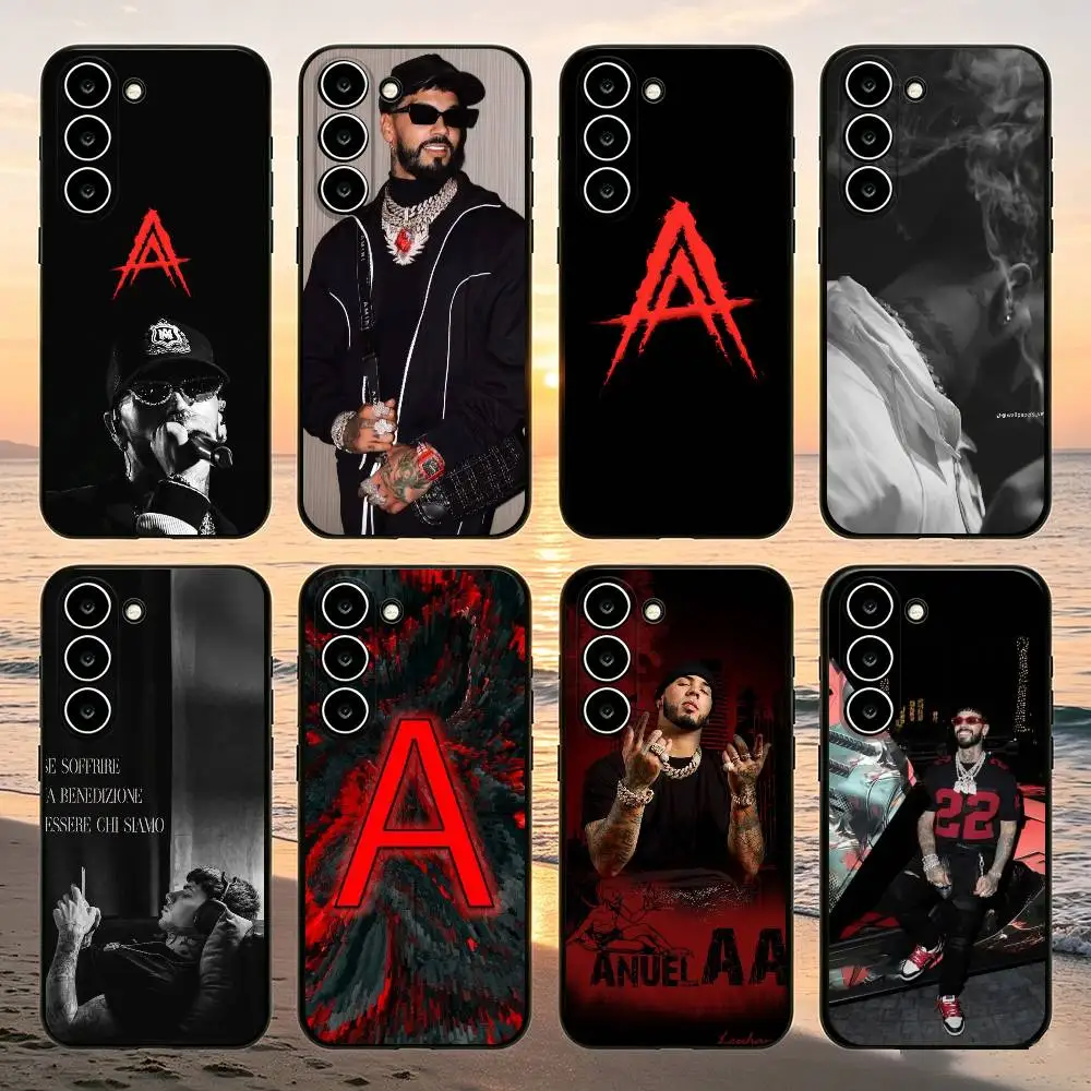 Anuel AA rapper For Samsung A56 A55 A36 A35 A26 A25 A15 A17 A16 A07 A06 A05 A05S A54 A34 A24 A14 A04 A04S A04E 5G Cover