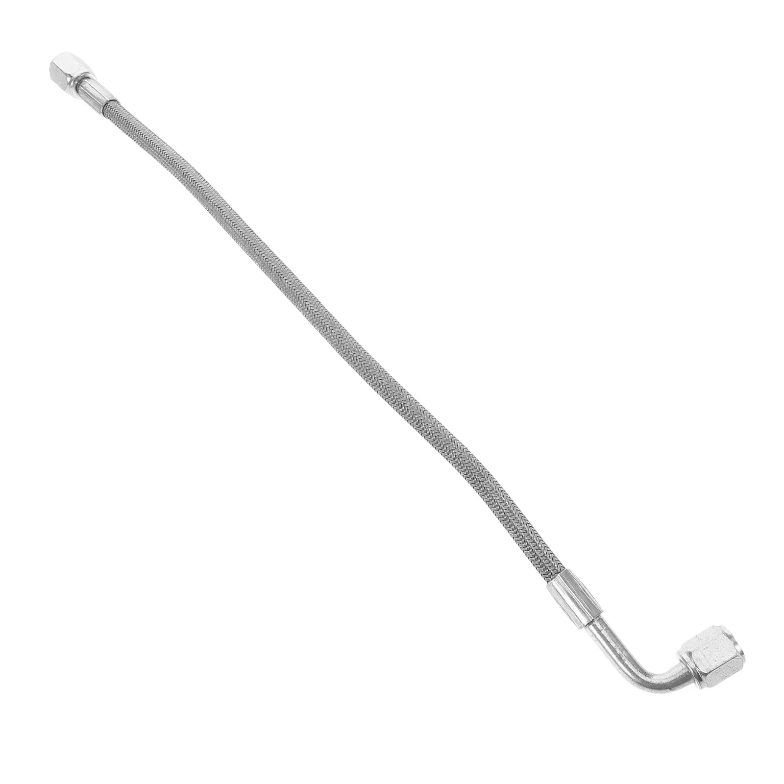 

Turbo Oil Kit 4an Braided Stainless Steel Turbo Oil Return Drain Line Replacement Straight Hose End Durable Pressure