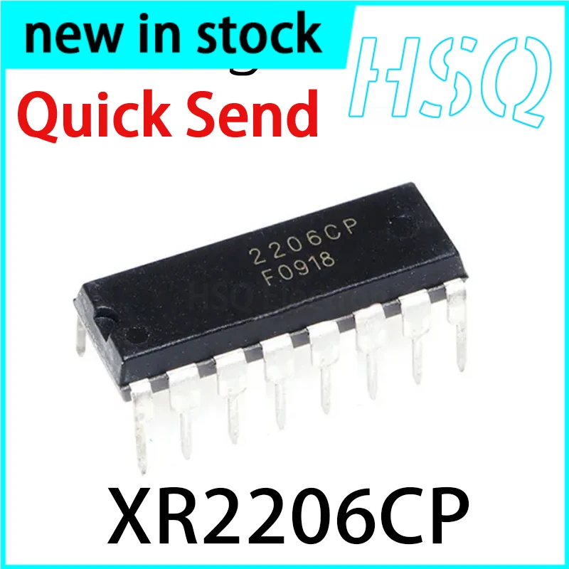1PCS New XR2206CP 2206CP Inline DIP16 Frequency Synthesizer Function Generator Chip