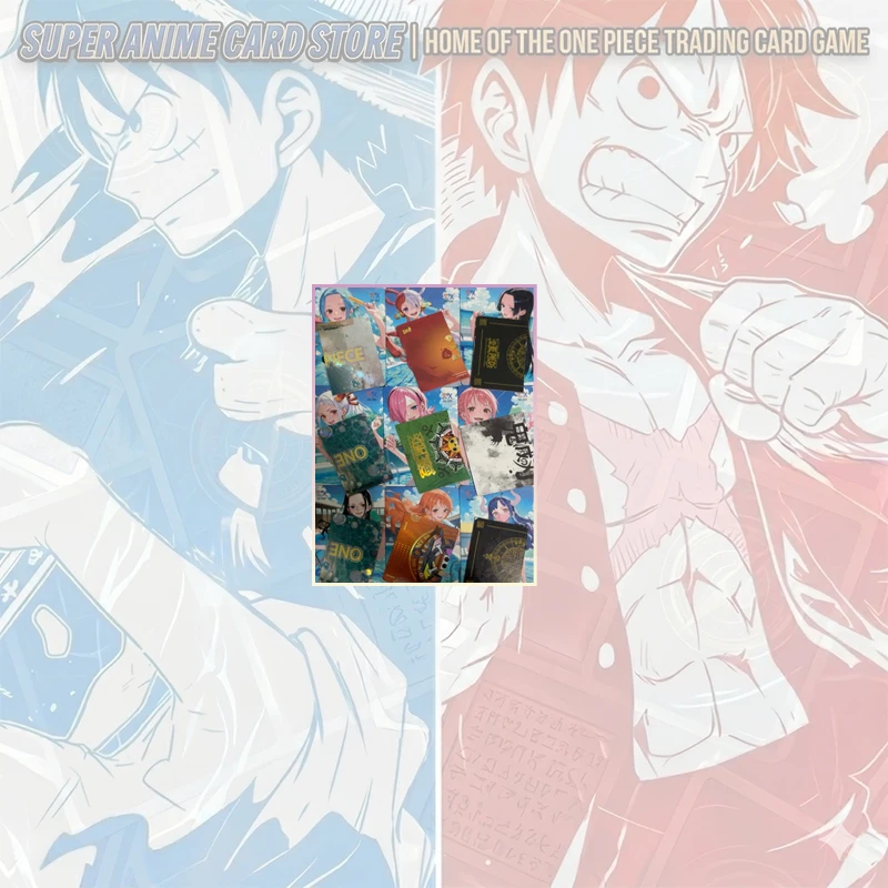 Japanese Anime ZL ONE PIECE Card Set Shirahoshi Vinsmoke Reiju Nefertari D. Vivi Nami Boa Hancock Nico Robin Collectible Cards