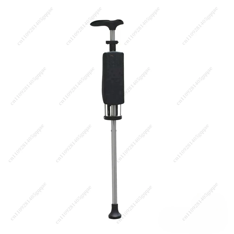 High Quality Aluminum Alloy Foldable Walking Cane Stick with Seat Adjustable Elderly Crutch Chair with Stool