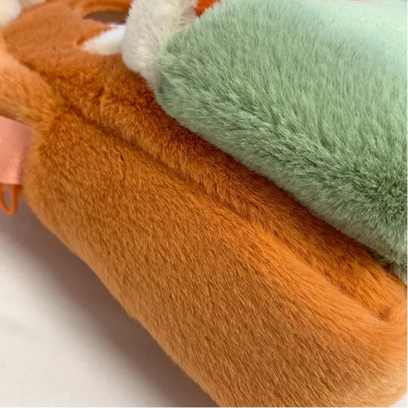 Kawaii ديزني Zootopia 2 حقيبة ظهر قطيفة جودي نيك حقيبة كروسبودي حقيبة التخزين أفخم أنيمي لعبة فتاة الأطفال هدية الكريسماس #4