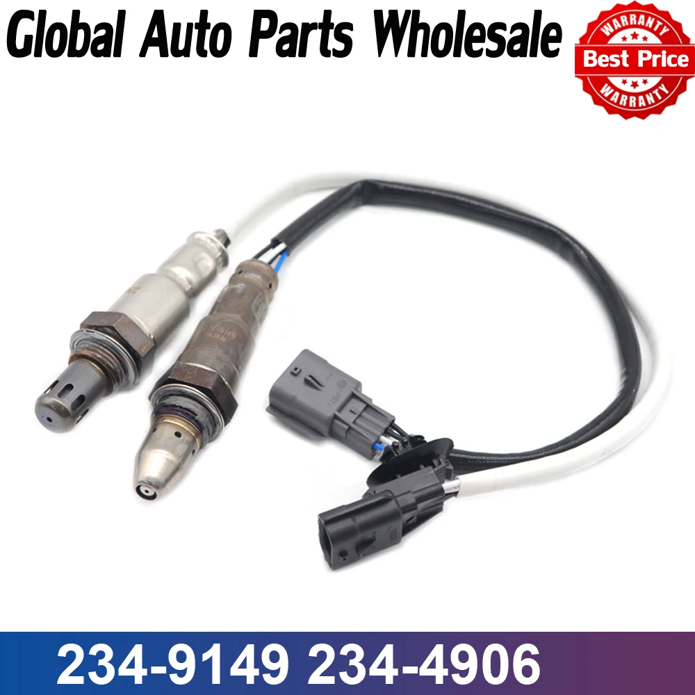 For Nissan Rogue 2.5L Car Up&Downstream Air Fuel Ratio Lambda O2 Oxygen Sensor 2PCS 234-9149 234-4906