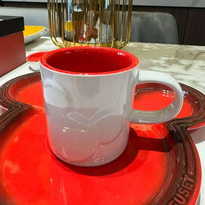 3pcs a set Ceramic enamel dish sauce cup
