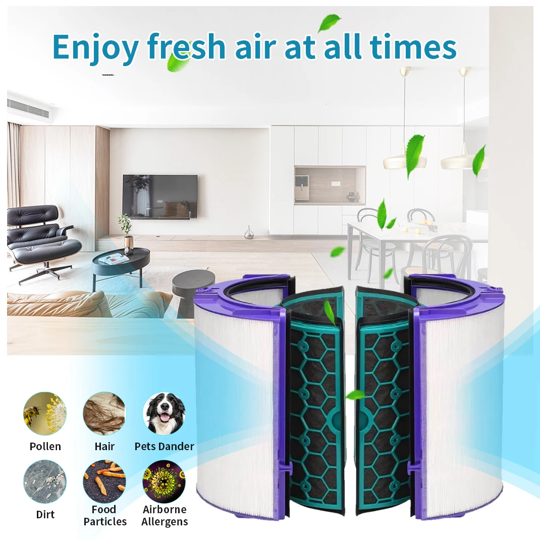 فلتر بديل لدايسون HP01 DP01، TP01 TP02 AM11 BP01، PH01 PH3A، TP04 HP04 DP04، TP06 TP10 HP06 مرطب لتنقية الهواء #6