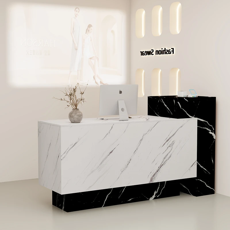 Princess Modern แผนกต้อนรับความงามโมเดิร์นเคาน์เตอร์แคชเชียร์นักออกแบบมืออาชีพ Empfangtheke เฟอร์นิเจอร์เชิงพาณิชย์