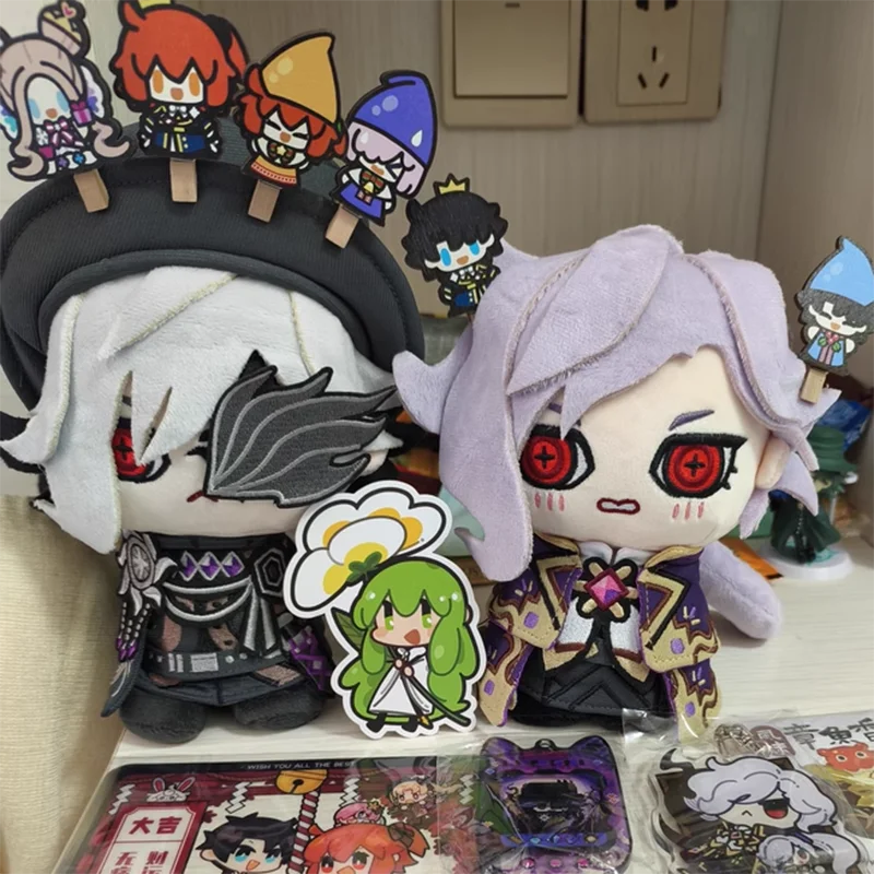 

[In-stock] FATE/Grand Order Edmond Dantes Purple Hair Count FGO Plush Puppte 15cm Cotton Doll Toys for Kids Adult Animation Gift