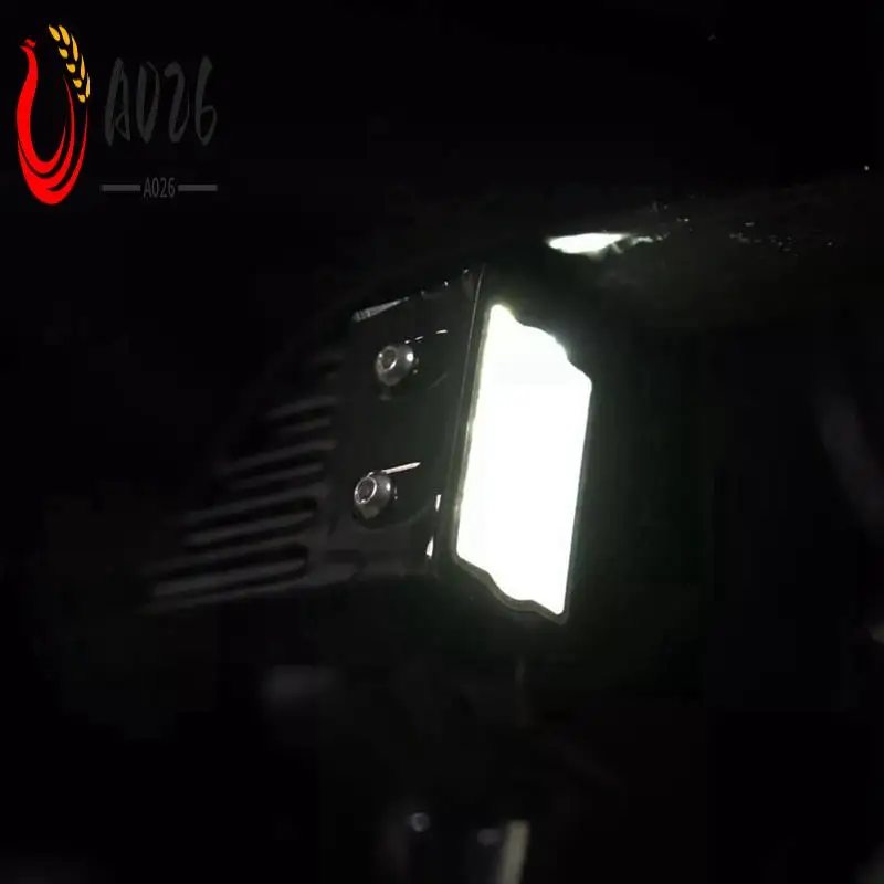 

A026-Motorcycle LED Fairing Decorative Headlights Turn Warning Lights Tools For Softail Low Rider ST El Diablo