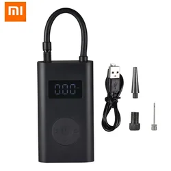 Xiaomi 150 Psi Mini Iatable Pump Handheld Bike Air Compressor Motorcycle Tire Iator Power Bank With LED Display Sos Flashlight