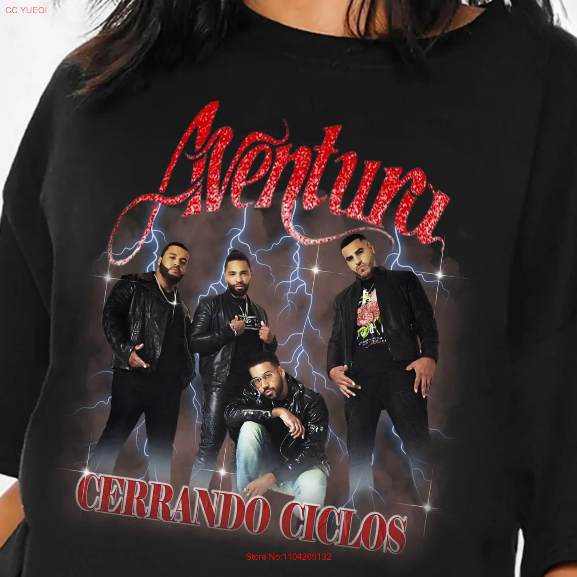 2024 Aventura Tour Cerrando Ciclos T shirt Concert Group long or short sleeves