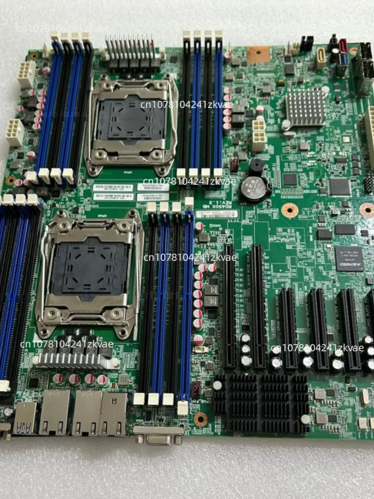 X99 Server Mainboard NVMe 10 Gigabit 32-Core M.2 Rd450x Six-Card