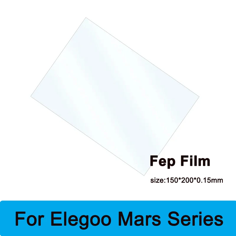 

FEP Film for ELEGOO Mars 5 Ultra/5 Mars 4 Ultra/4 Mars 3 Pro/3 Mars 2 Pro/2 3D Printer Parts Compatible with Mars Series