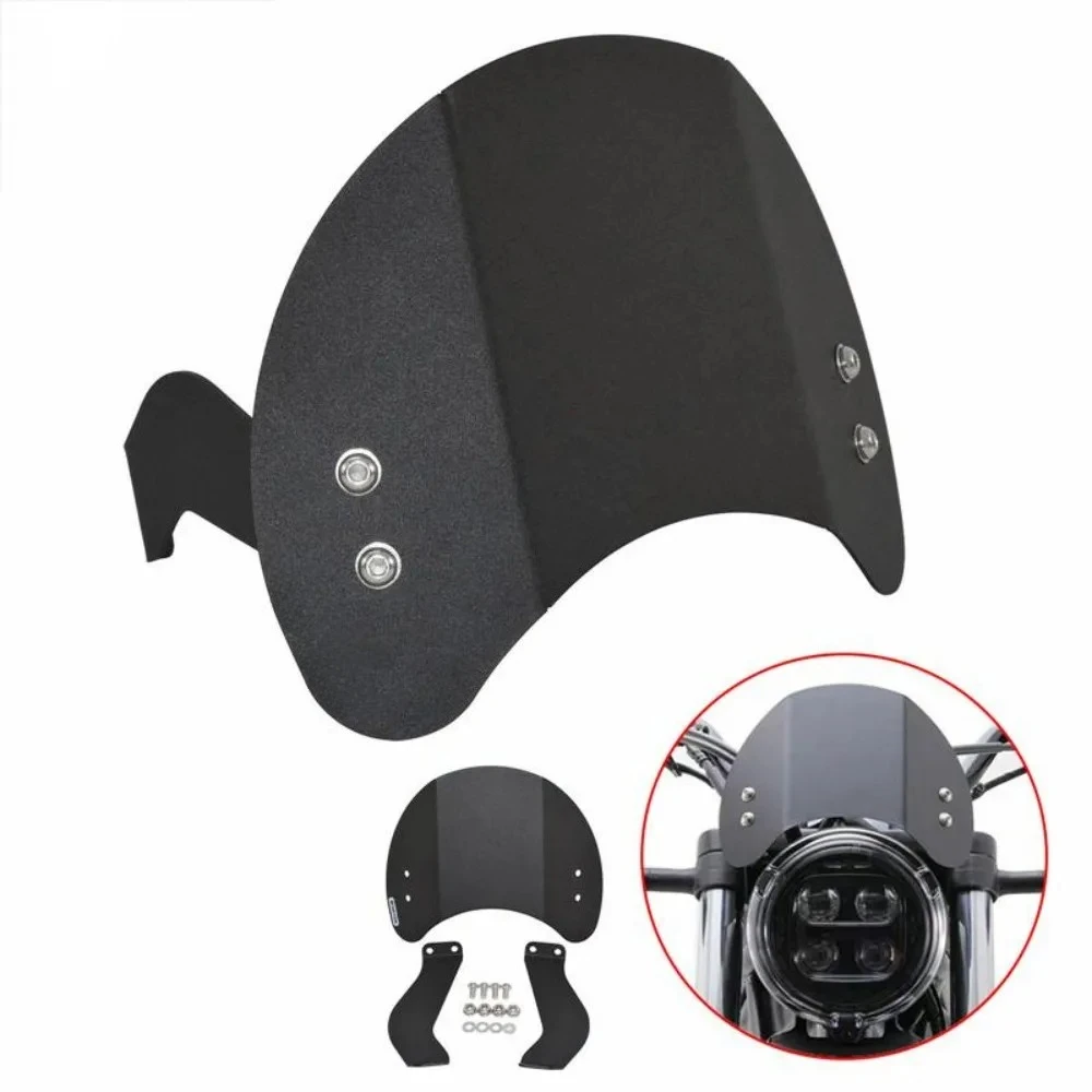

For Honda Rebel 300 REBEL 500 CMX300 CMX500 2017-2022 Motorcycle Windscreen Windshield Wind Deflector Shield Screen Visor Glass