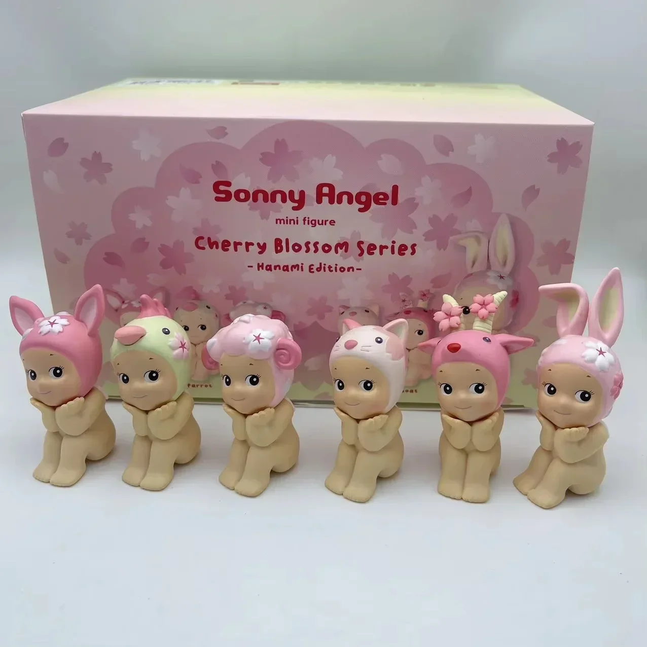 

New Sonny Angel Cherry Blossom Series Hanami Edition Limited Edition Mini Figures Model Desktop Decor Ornaments Gifts