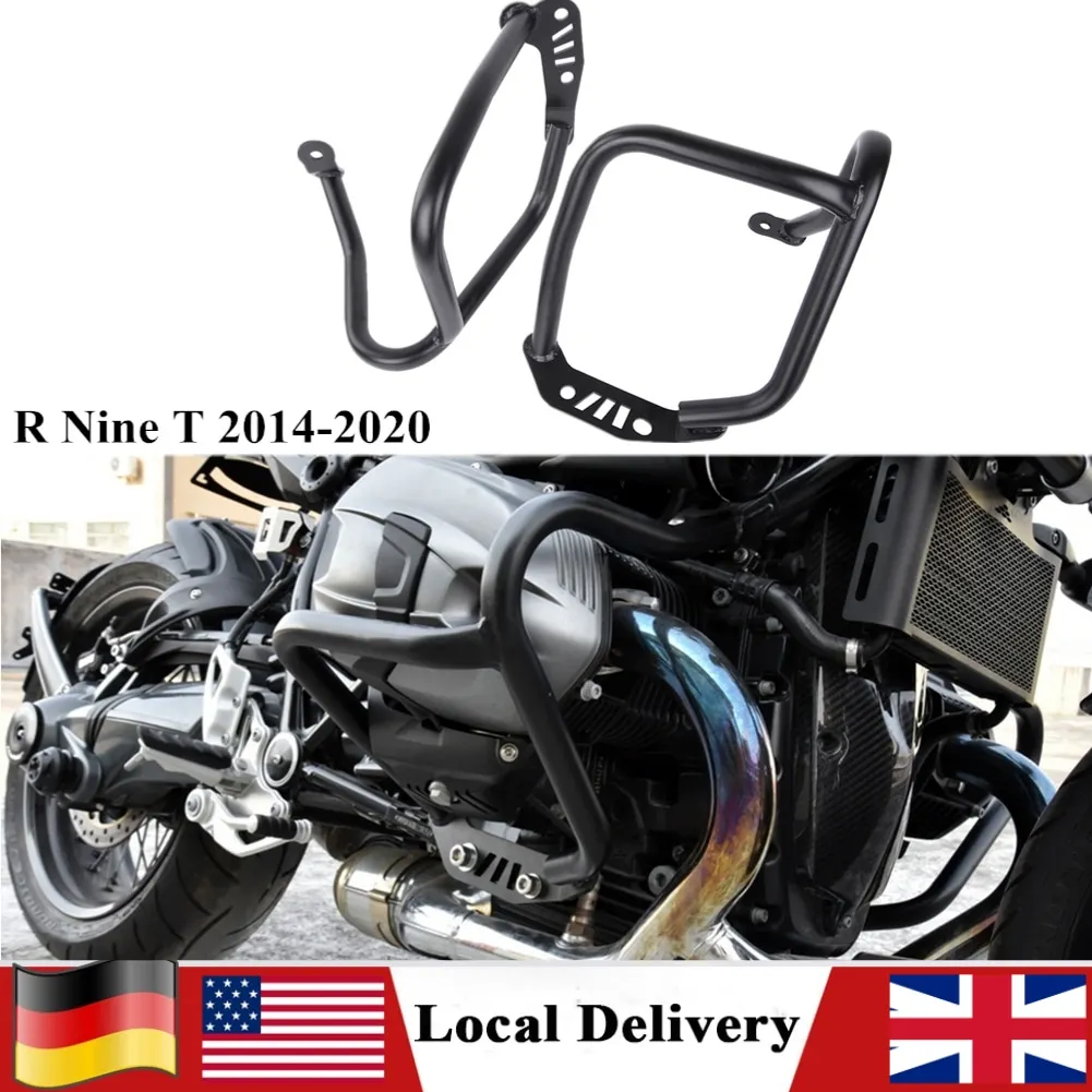 

Motorcycle Engine Protective Guard Crash Bar Protector For BMW R NINET R9T 2014-2023 R Nine T Pure Urban G S Racer Accessories