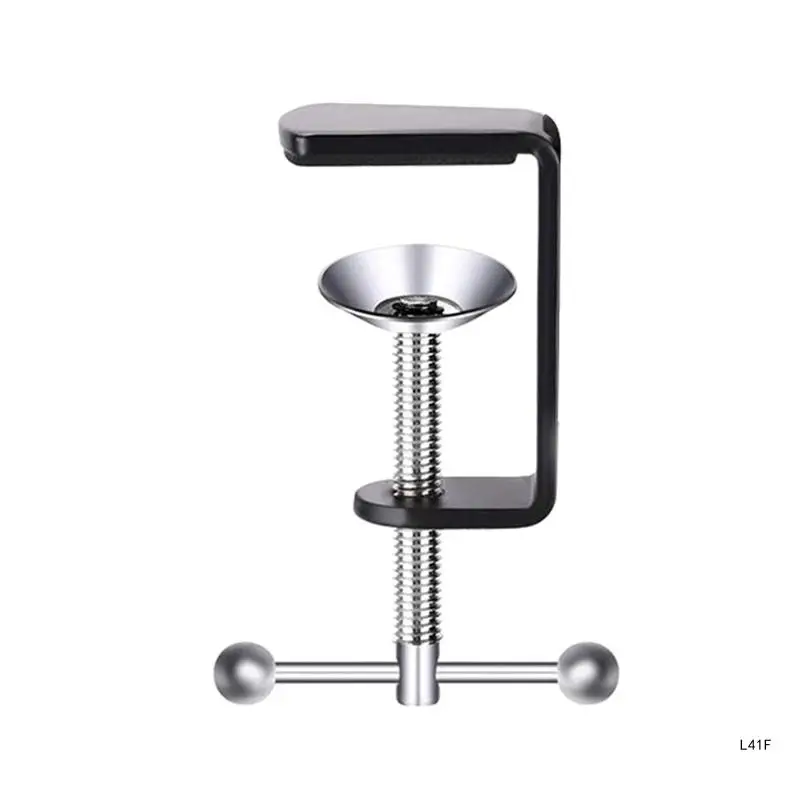 Cantilever Magnifier Desk Bracket Clamp Aluminum Alloy Mount Holder Cantilever Bracket for Desktop Table Lamp