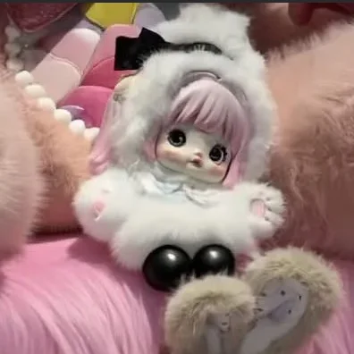 

New Nommi Pinky Energy Series Plush Doll Blind Box Cute Nommi Anime Figure Mystery Box Toys Genuine Vinyl Doll Pendant Girl Gift