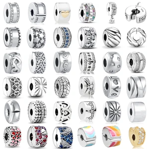 925 Silbercharme für Frauen, Engelsflügel, Herz, Liebe ist für immer, Konten, passt zu Original -Pandora -Armband, DIY -Mode -Juwelen, neu 12 Hauptverkäufe Pandora Pandora 925 - №1