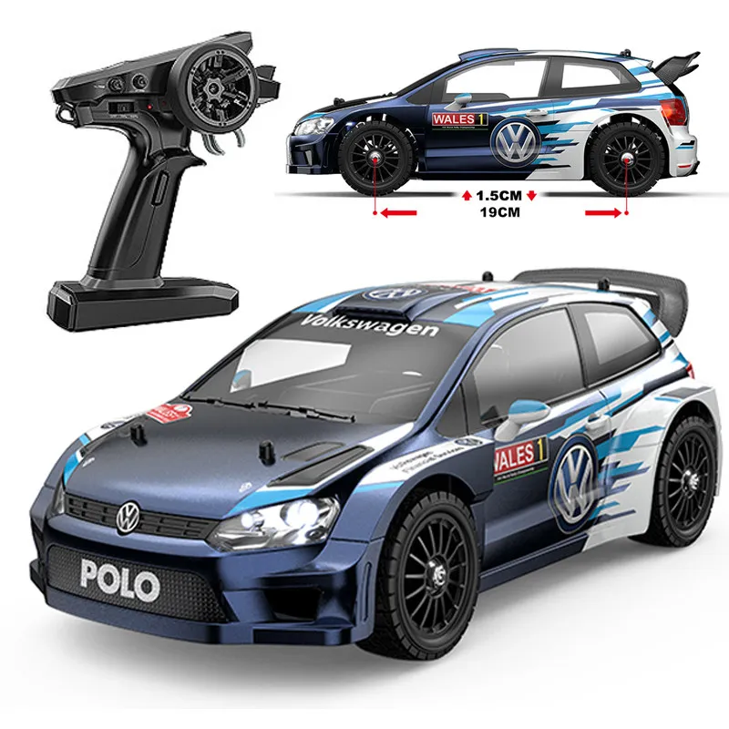 MJX 14304 1/14 Brushless 4WD RC Rally Drift Car 2.4G RTR Gyroscope Oil‑Filled Shocks Hobby Remote Control Model for RC Hobby