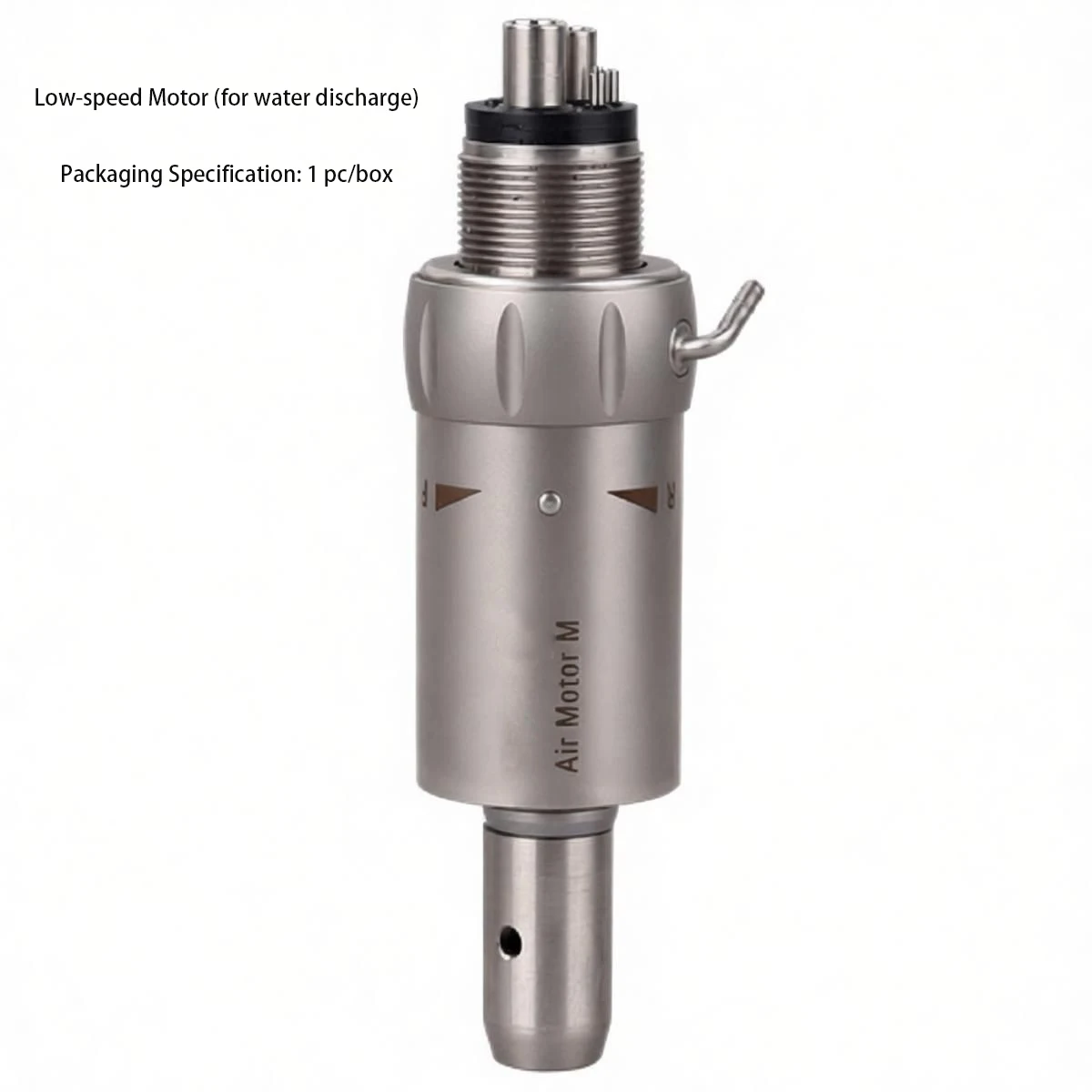 1PC Dental Low speed Handpiece Power Components External Water type Pneumatic Motor Clinical Diagnostic For Treatment tools6hole