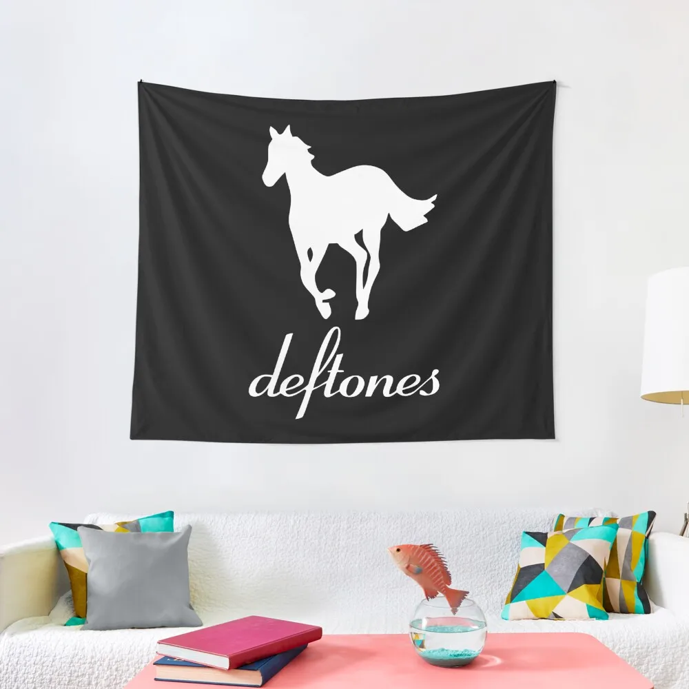 

The White White Horse Pony Tapestry Bathroom Decor Wall Carpet Bedroom Decor Aesthetic Tapestry