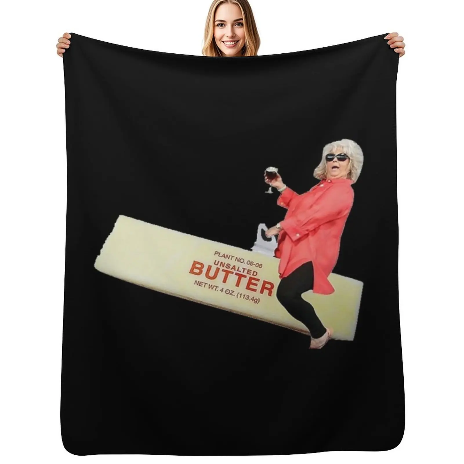 paula deen riding butter Throw Blanket For Sofa Thin manga Kid'S Thermals For Travel Travel christmas decoration Blankets