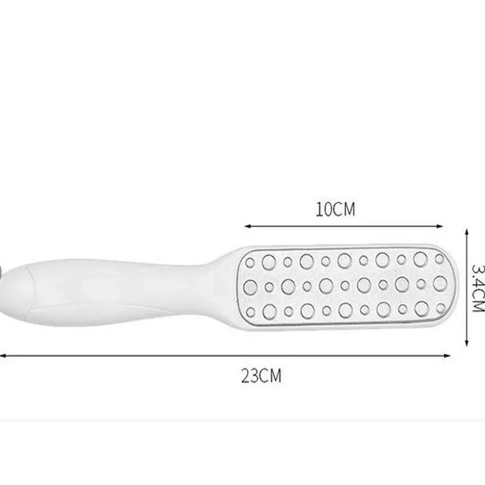 Voetraspvijl en eeltverwijderaar Dubbelzijdige scrubs Scrubber Voetverzorging Pedicure Metalen oppervlak Gereedschap Verwijder harde huid